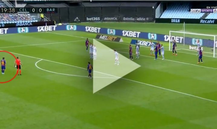 Piłkarze Celty byli pewni, że Messi będzie strzelał, a tu nagle... [VIDEO]